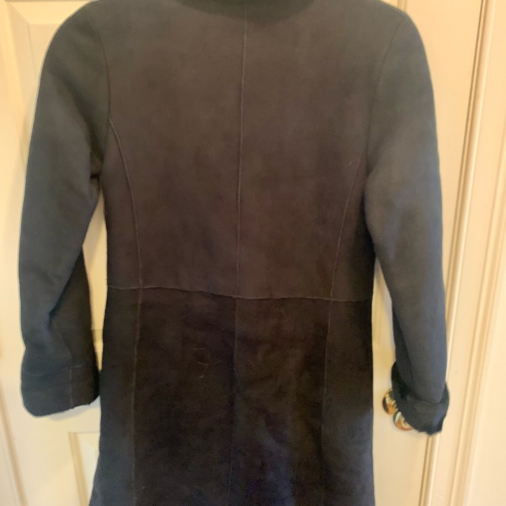 Authentic Shearling Coat Size Small - image 5